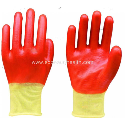 Thickened labor protection workers' gloves